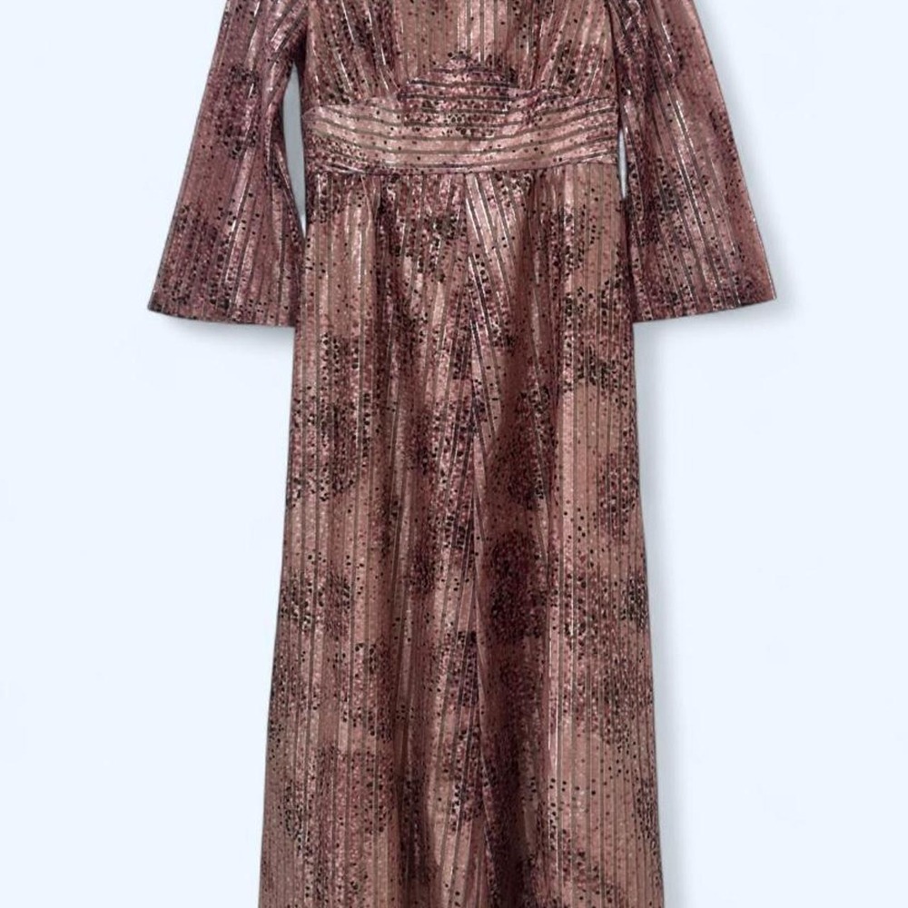 70s WHIMSIGOTH DISCO GLAM MAXI
